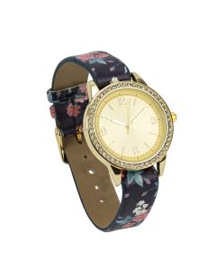 Floral Strap Watch