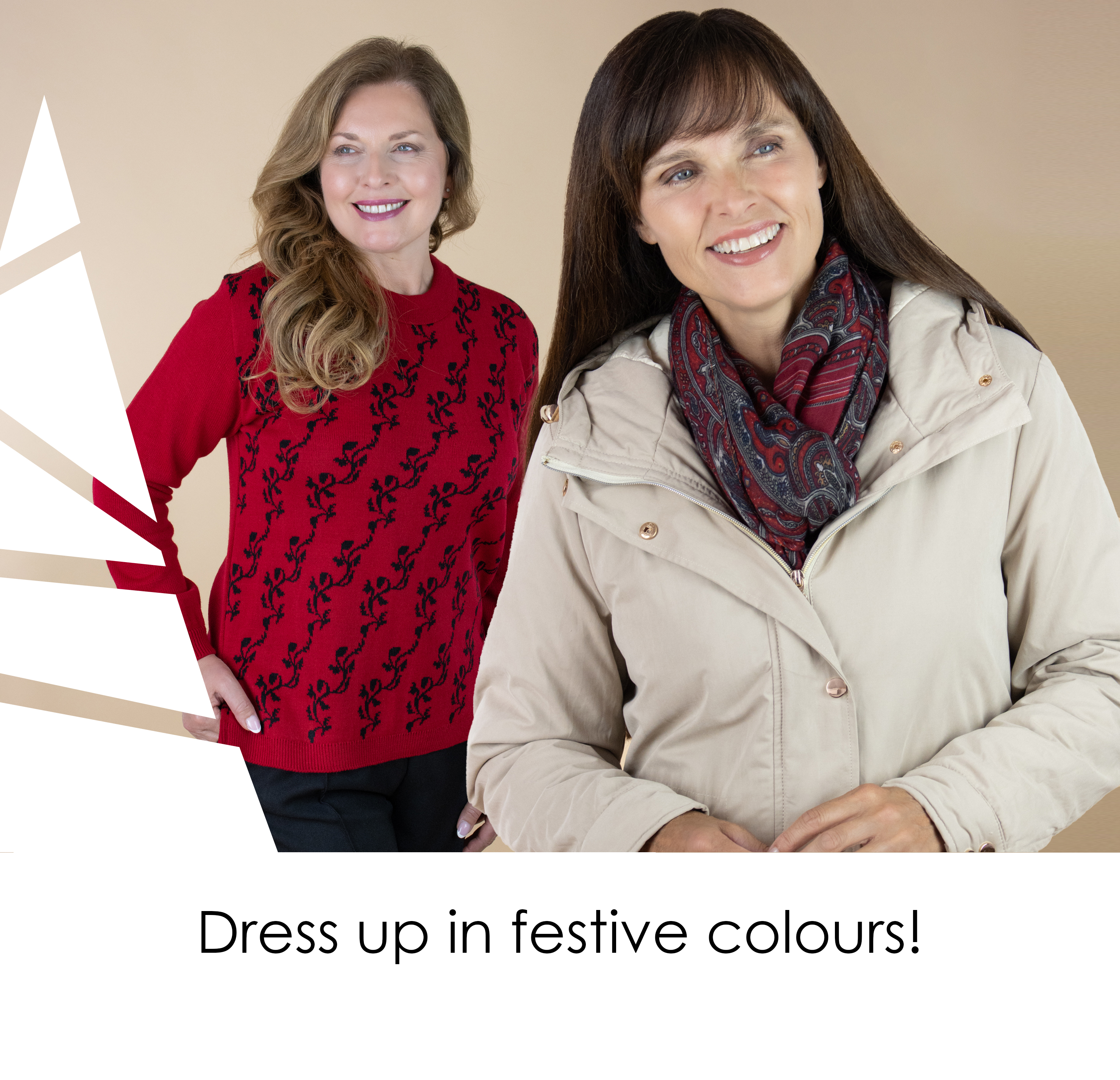 Dress up in festive colours!